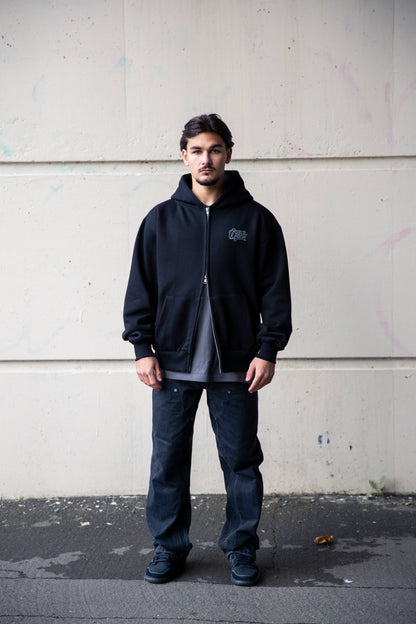 Black Zip Up